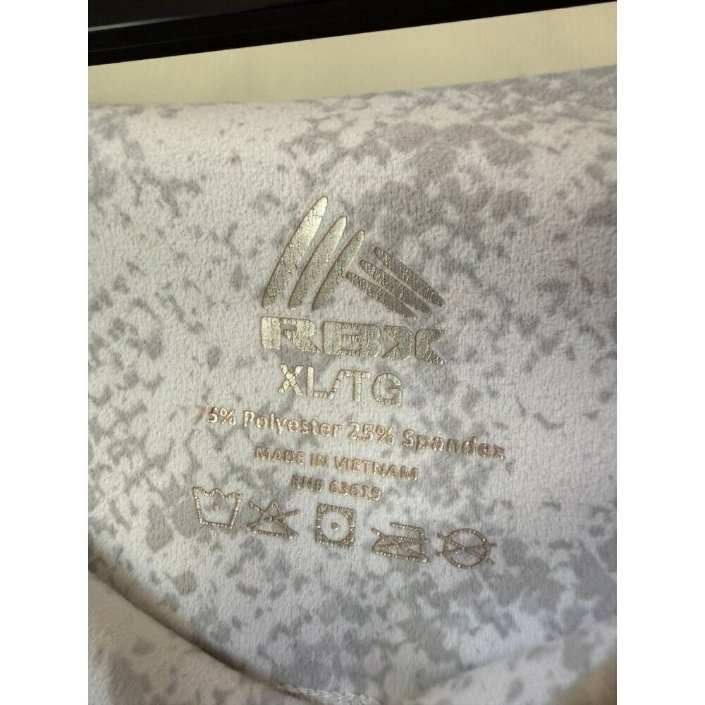 RBX women’s size extra large, gray, and white leggings - Picture 5 of 8